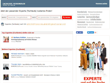 Tablet Screenshot of fachleute-personen.de